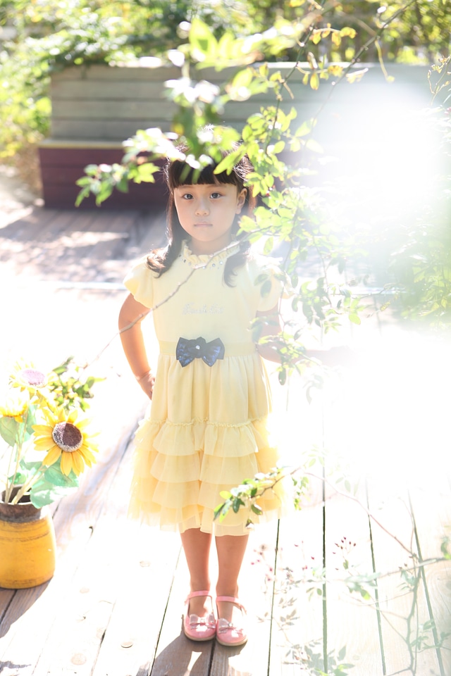 Light dress up yellow