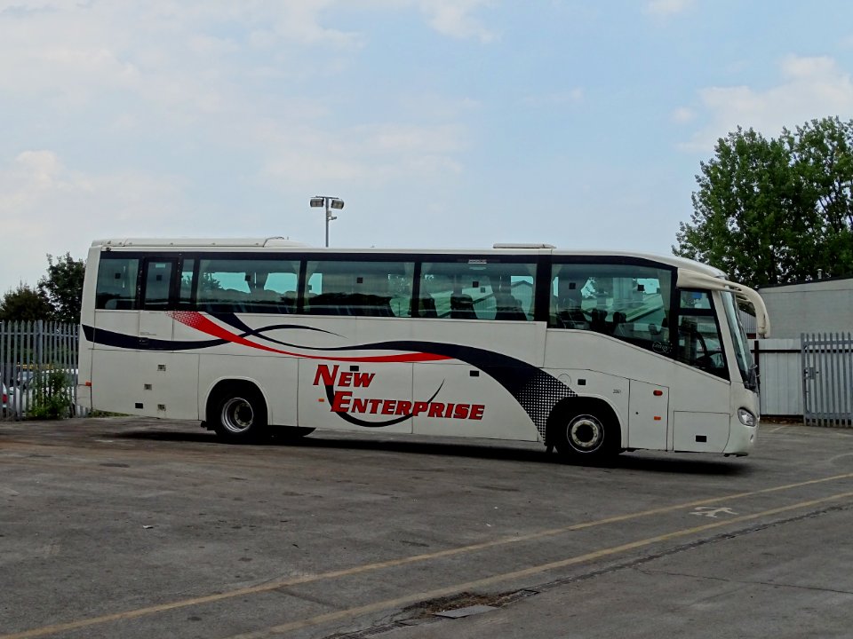 A set of photos of the last weeks of New Enterprise Coaches running from their Tonbridge Home since 1974. In a few weeks time they move to the new Arriva Depot in Kingstanding Way Tunbridge Wells. At the moment only 3 coach drivers are moving to Tunbridge photo