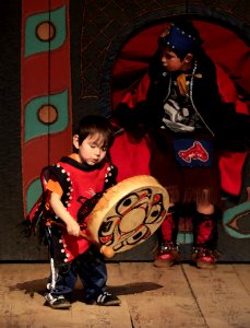 SAXMAN NATIVE VILLAGE, Ketchikan, Alaska - WATERCOLOR (15)