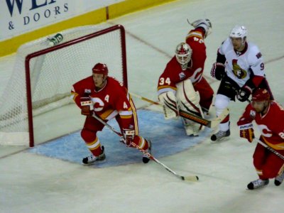 Calgary Flames Vs Ottowa Senators