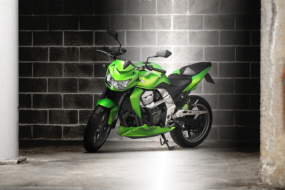 Motorcycle kawasaki z750