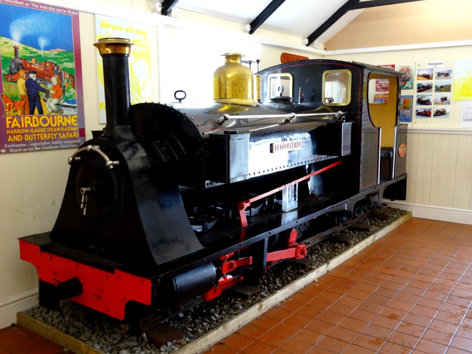 BEDDGELERT AT THE FAIRBOURNE RIALWAY