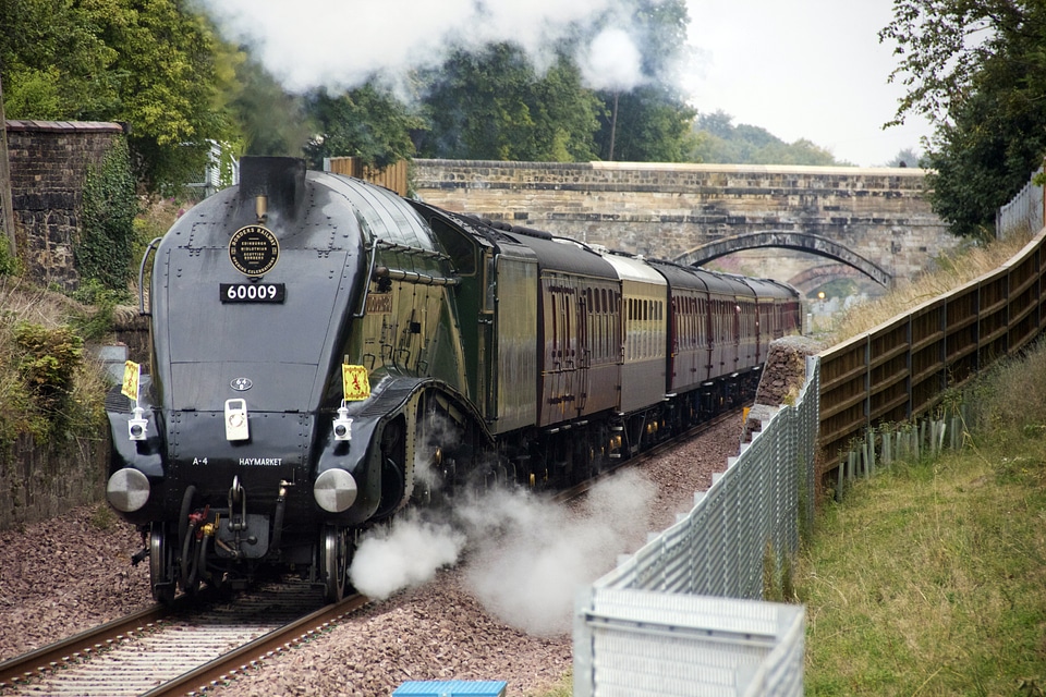 Locomotive railroad transportation