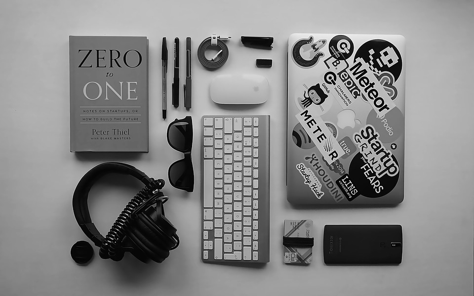 Neat organized desk
