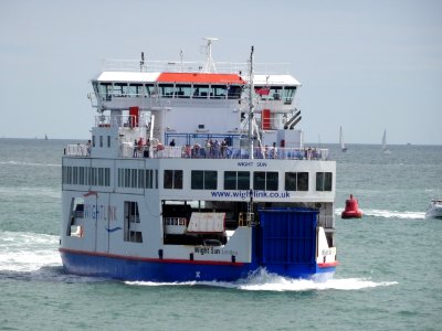 MV WIGHT SUN PORTSMOUTH FISHBOURNE RELIEF SHIP