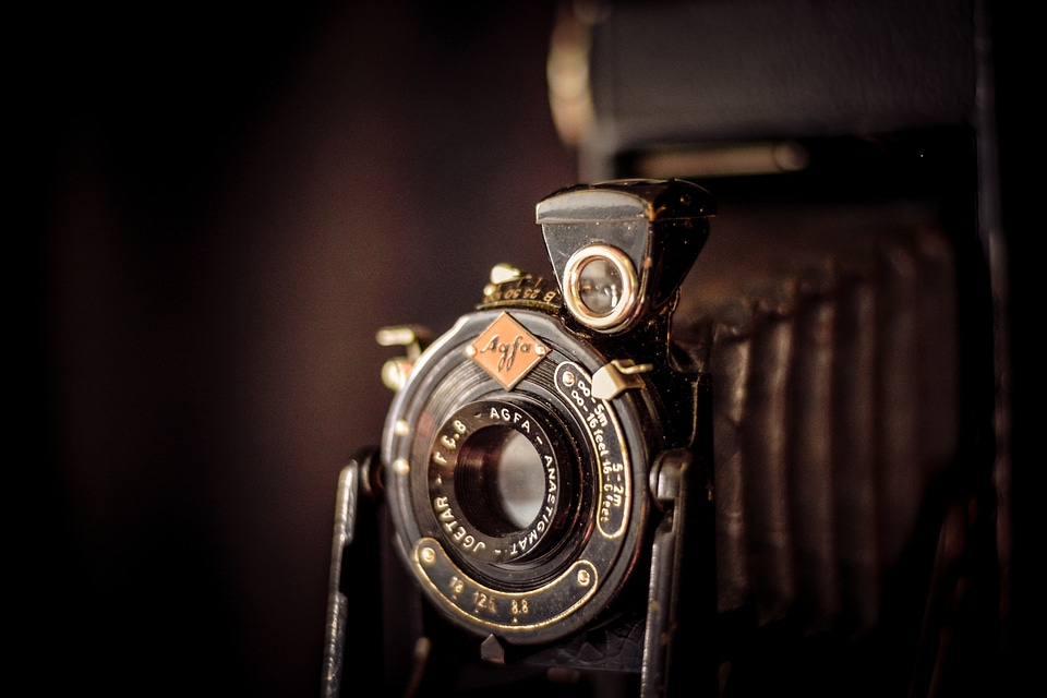 Old photography flea market