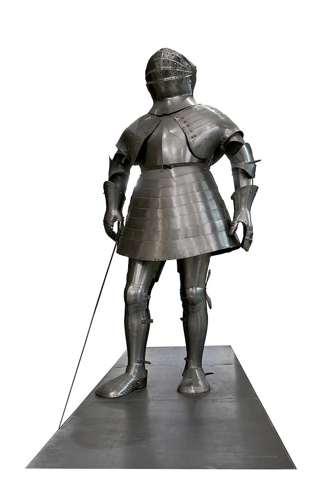 Museum medieval warrior