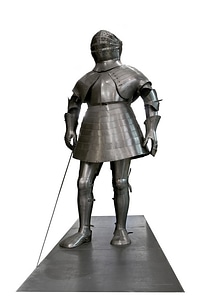 Museum medieval warrior