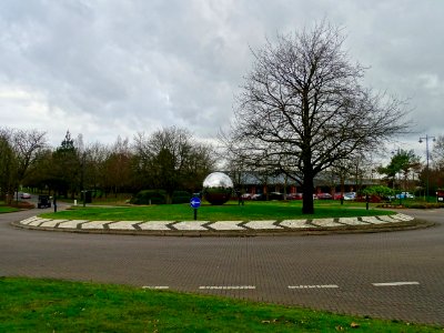 The Silver Ball Roundabout Kings Hill