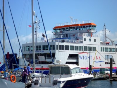 Lymington Yarmouth Ferry photo
