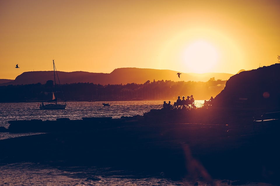Sea coast shore