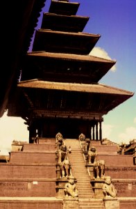 Nyatapola temple, Bhaktapur - Nepal photo