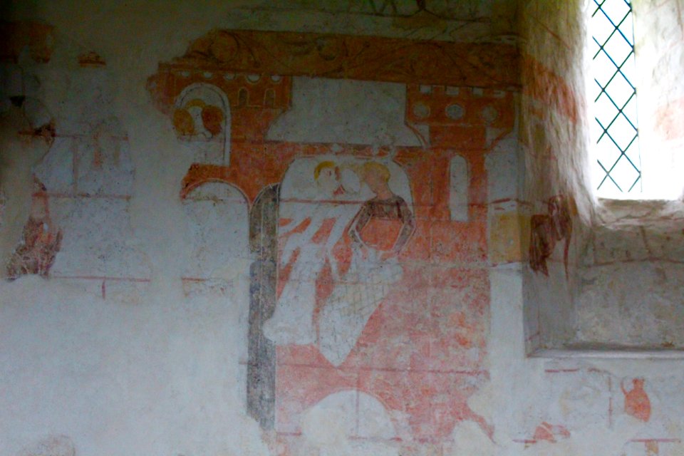 Medieval 🏰 Wall Paintings Capel Church Kent