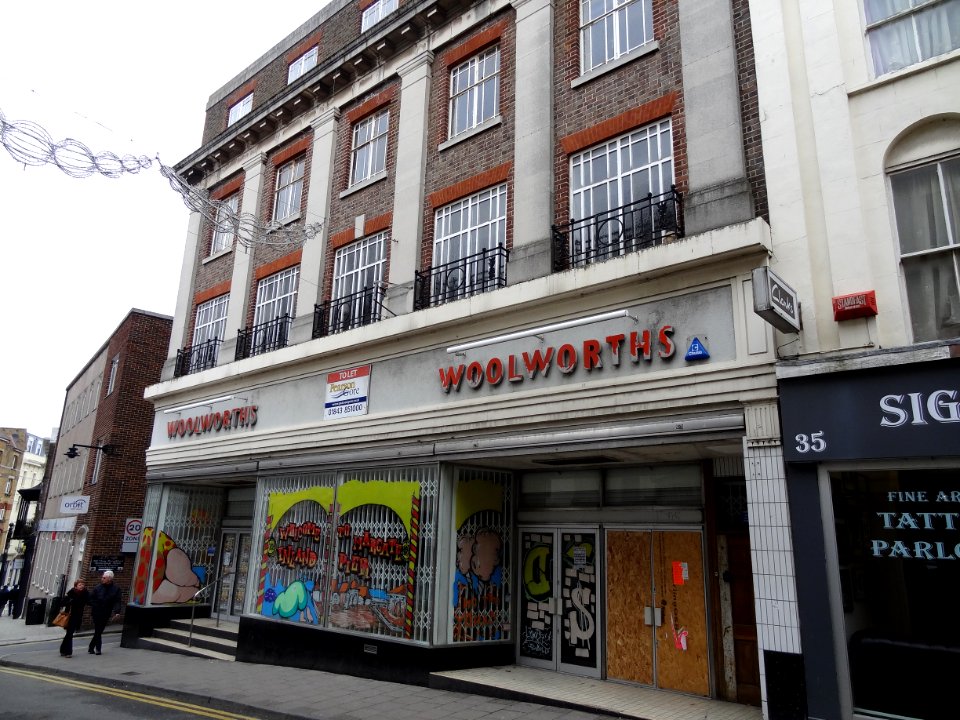 Margate Woolworths in 2013