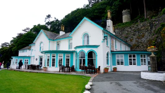 Portmeirion Hotel (the old people’s home from the prisoner” Interior views as well.