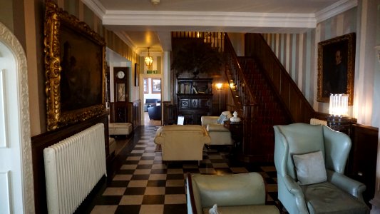 Portmeirion Hotel (the old people’s home from the prisoner” Interior views as well.
