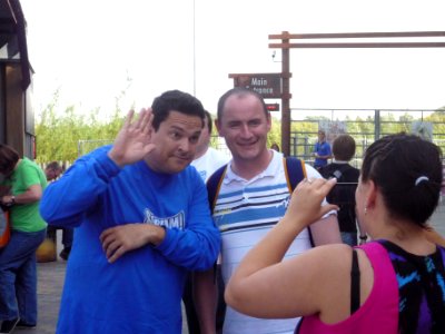 Dom Jolly at Thorpe Park