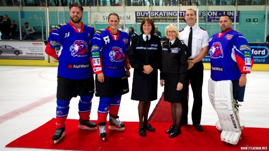 Ice Hockey: Police Lions Vs Firefighters