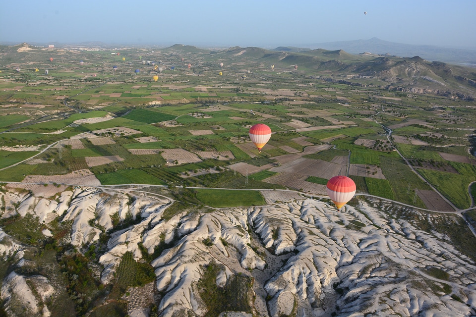 Balloon landscape nature