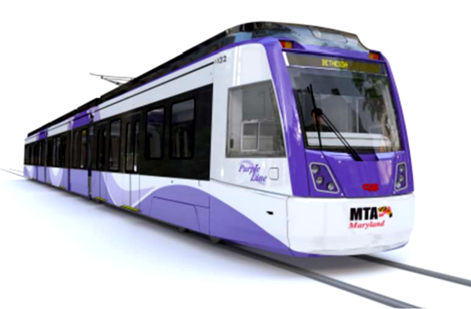 Purple Line rendering