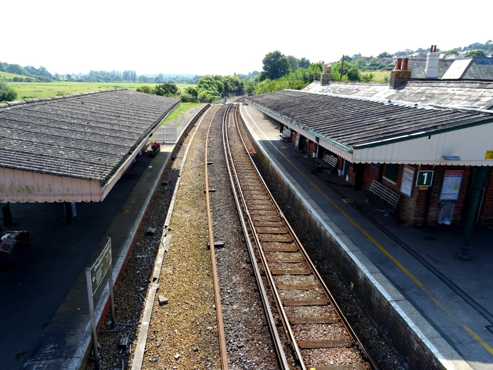 BRADING STATION AND OLD SIGNAL BOX ISLE OF WIGHT