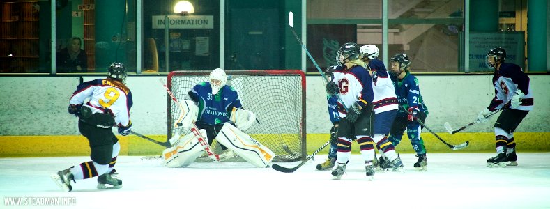 Ice Hockey - Guildford Lightning Vs Kingston Diamonds