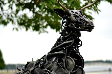 Scrap Metal Deer photo