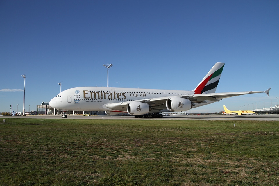 Munich airport airliner
