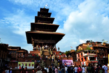 Nyatapole temple, Bhaktapur - Nepal photo