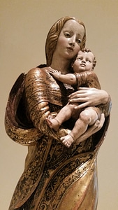 Saint woman baby