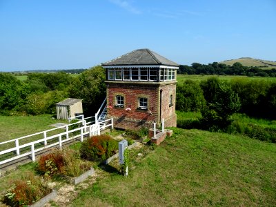 BRADING STATION AND OLD SIGNAL BOX ISLE OF WIGHT
