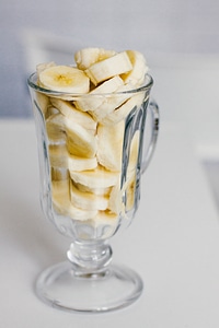Glass breakfast healthy