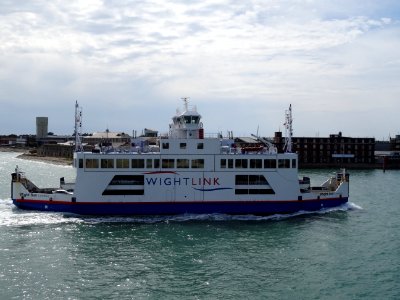 MV WIGHT SUN PORTSMOUTH FISHBOURNE RELIEF SHIP