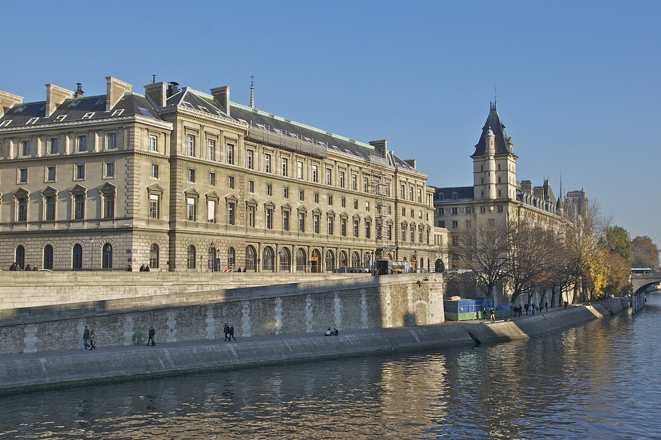 Seine river building