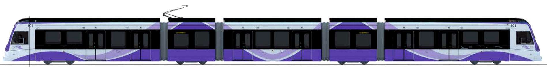 Purple Line LRV schematic