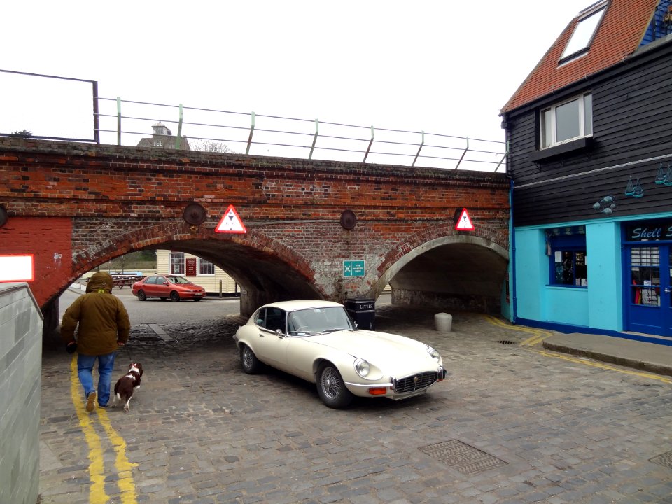 E Type at Folkestone Harbour