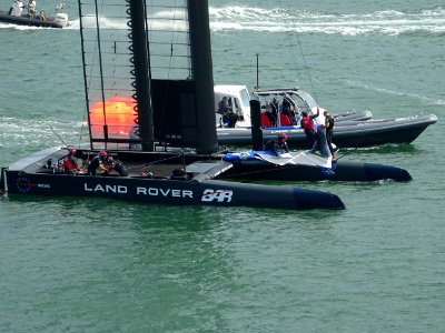 AMERICAS CUP LAND ROVER BAR photo