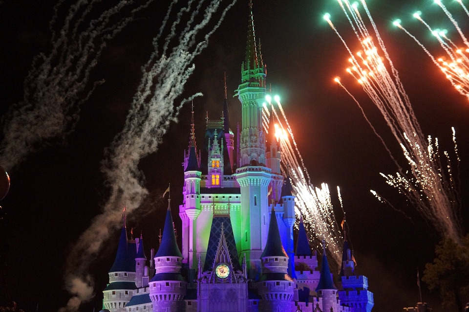 Fireworks disney exposure