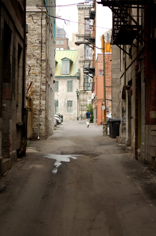 Old Montreal Alley