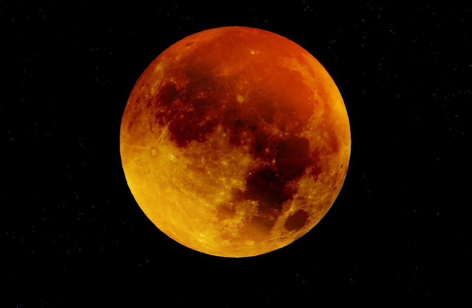 Moonlight mystical night
