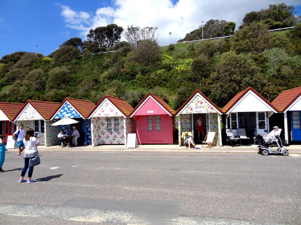 Cath Kidston's Bournemouth beach huts