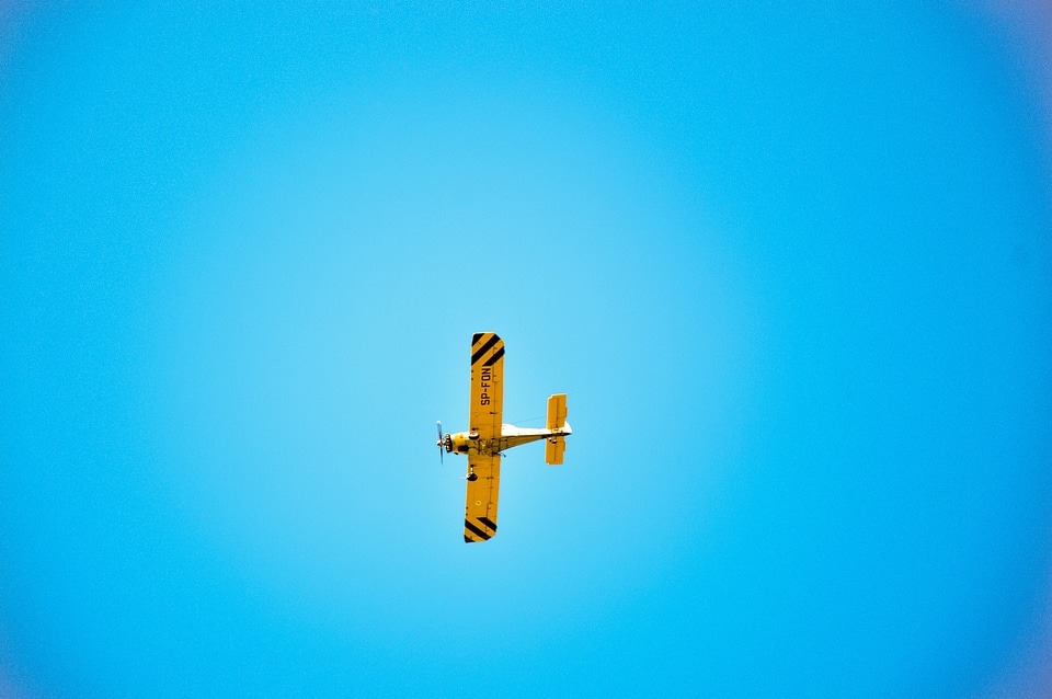 Transportation travel yellow