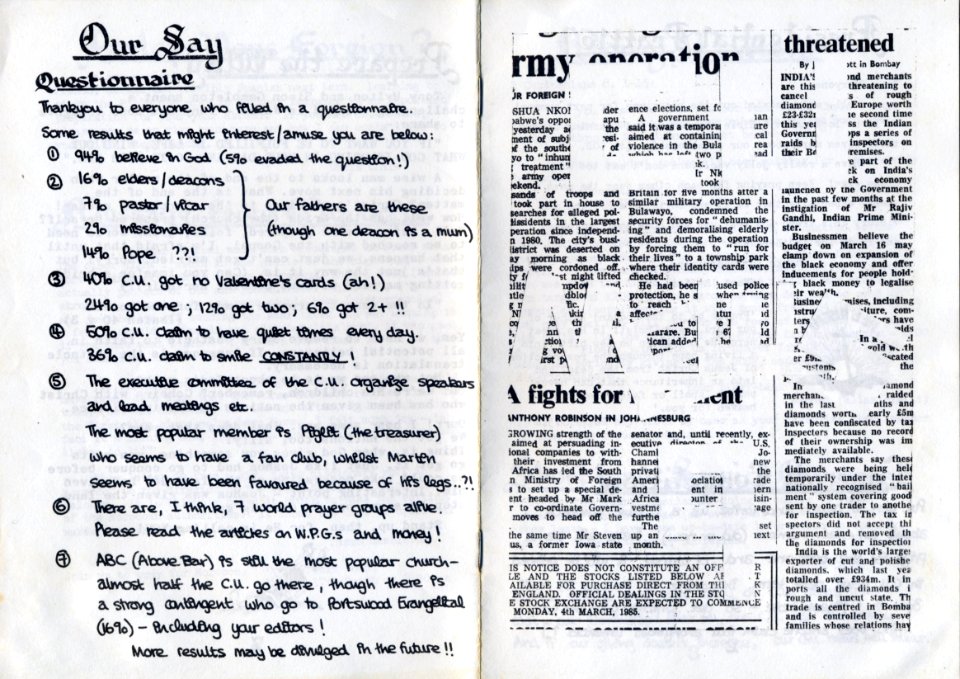 CUNews Week 9 Spring 1986 2