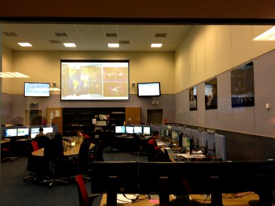 CERN AMS Control Room photo