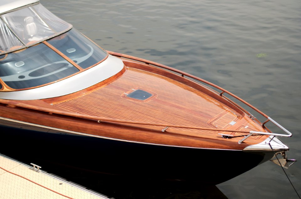Chrome, wood, perfect for a boat