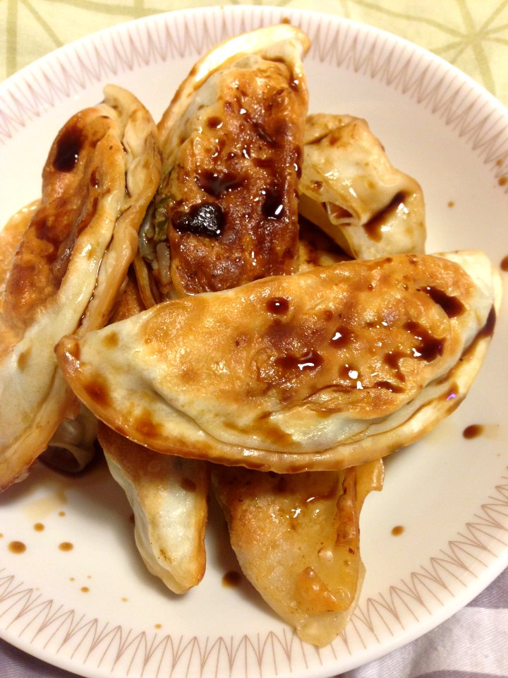 Dumplings, Fried, Soy Sauce, Royal Doulton