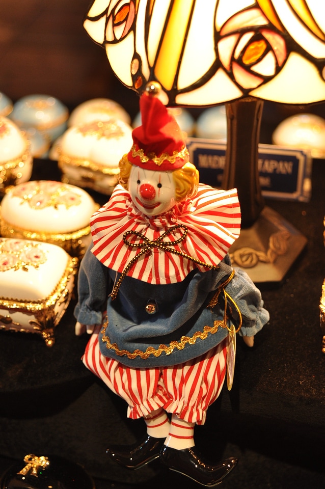 Clown toys decoration