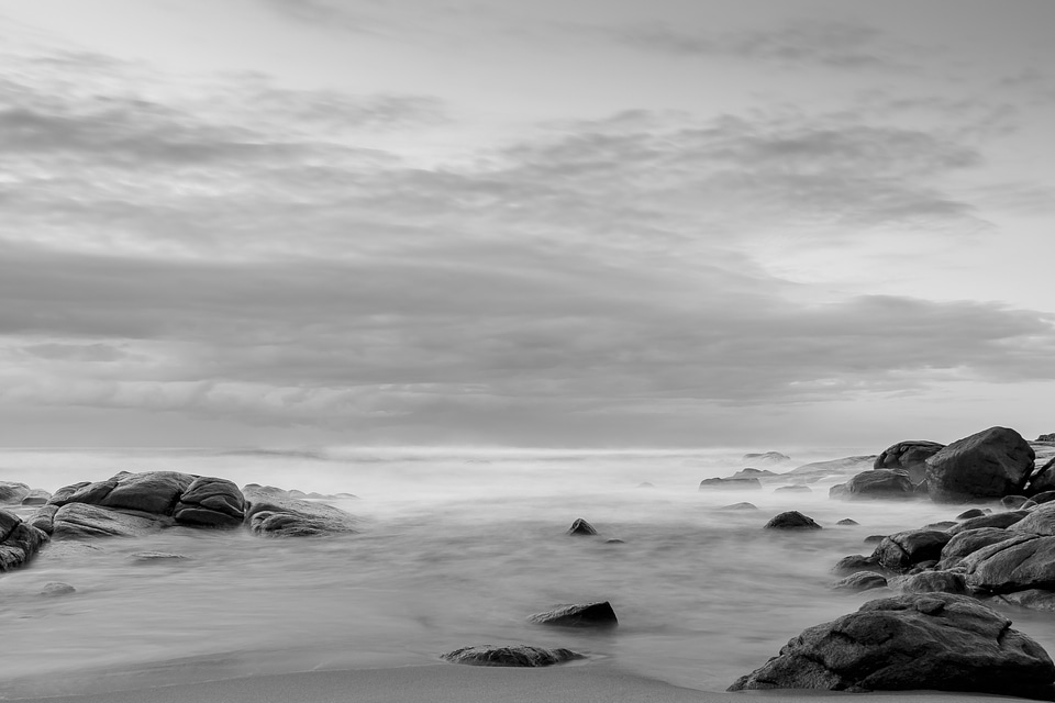 Landscape mist sky photo