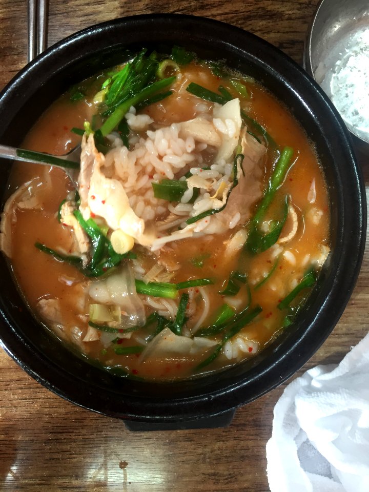 South Korea Pork Soup