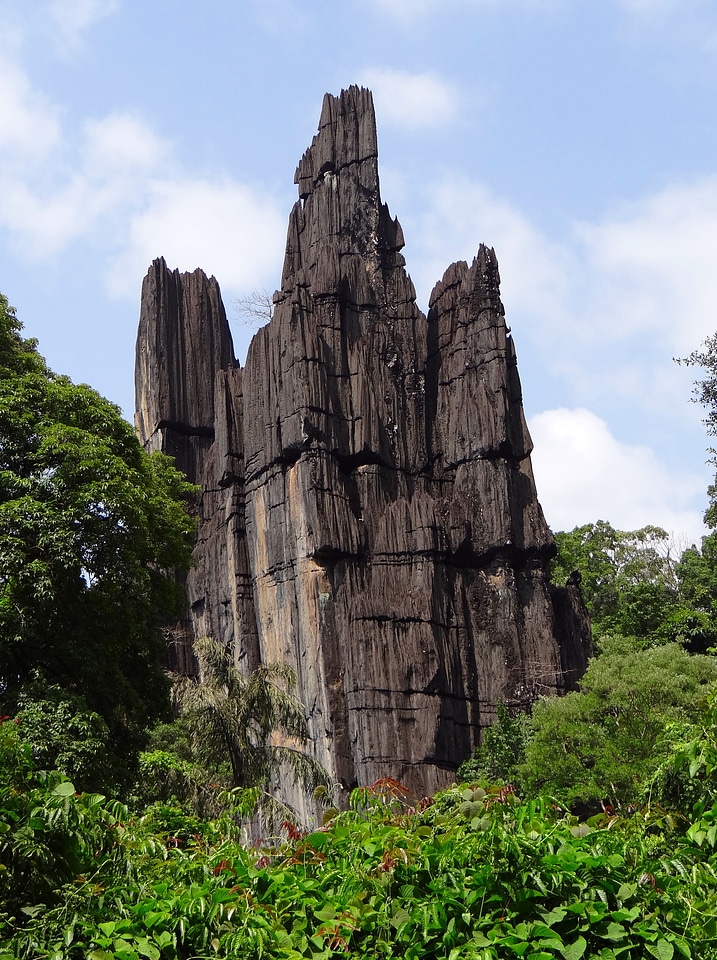 Karst cliff landscape